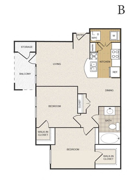 a floor plan of a house with a bedroom and a living room